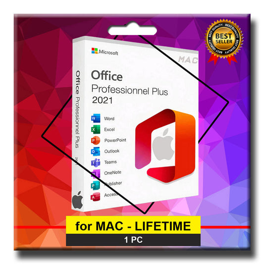 MS Office 2021 for Mac Macbook LIFETIME Download 1